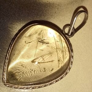 Vintage Rutilated Quartz Pendant